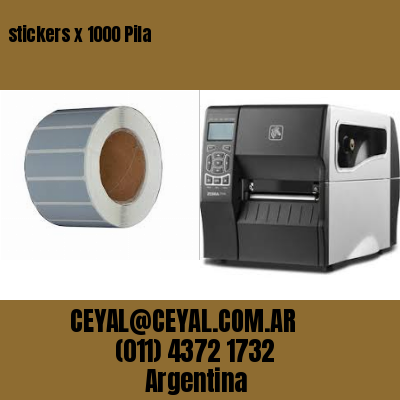 stickers x 1000 Pila