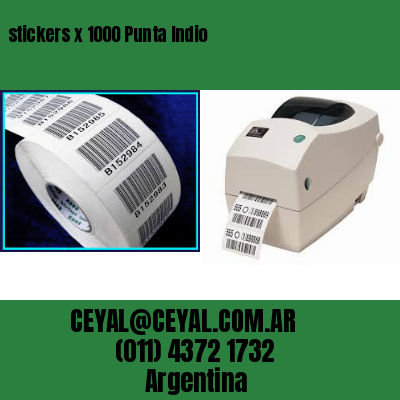 stickers x 1000 Punta Indio