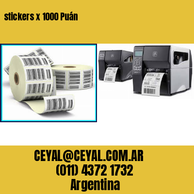 stickers x 1000 Puán