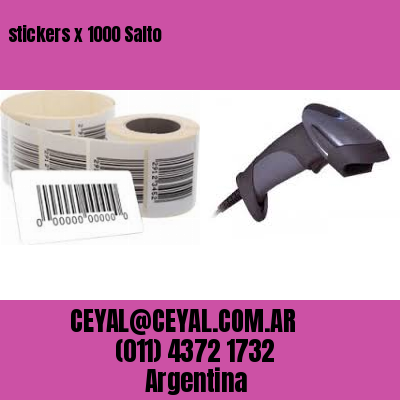 stickers x 1000 Salto