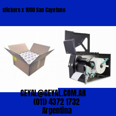 stickers x 1000 San Cayetano