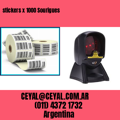 stickers x 1000 Sourigues