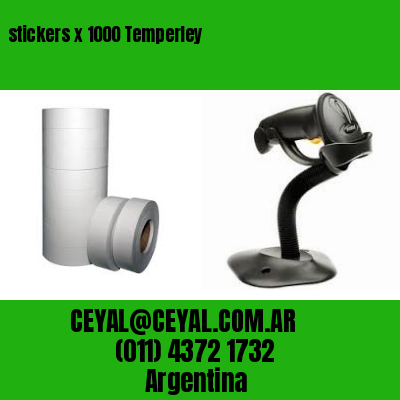 stickers x 1000 Temperley