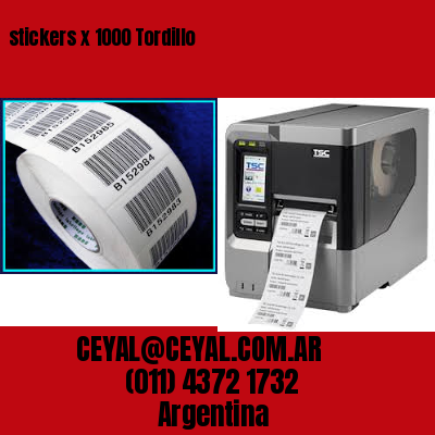 stickers x 1000 Tordillo