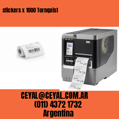 stickers x 1000 Tornquist