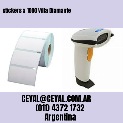 stickers x 1000 Villa Diamante
