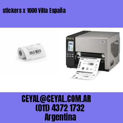 stickers x 1000 Villa España