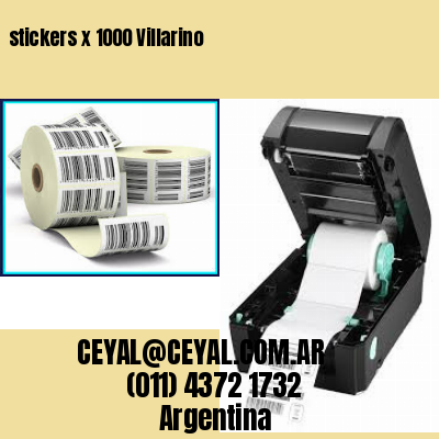 stickers x 1000 Villarino