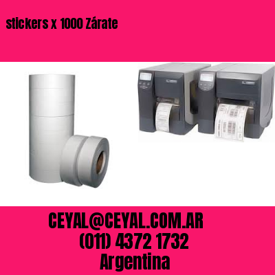 stickers x 1000 Zárate