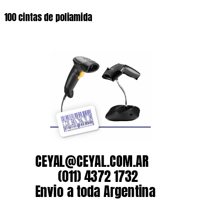 100 cintas de poliamida