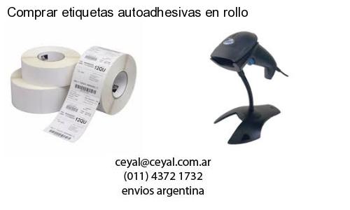 Comprar etiquetas autoadhesivas en rollo