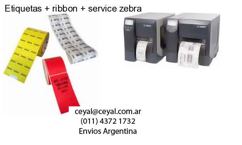 Etiquetas   ribbon   service zebra