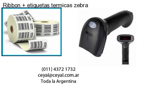 Ribbon   etiquetas termicas zebra