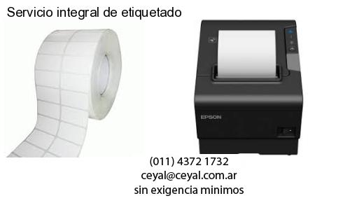 Servicio integral de etiquetado