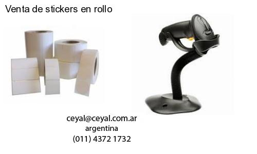 Venta de stickers en rollo