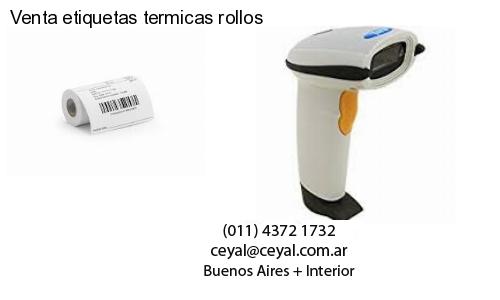 Venta etiquetas termicas rollos