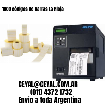1000 códigos de barras La Rioja