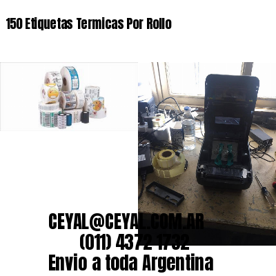 150 Etiquetas Termicas Por Rollo