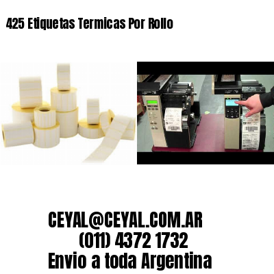425 Etiquetas Termicas Por Rollo