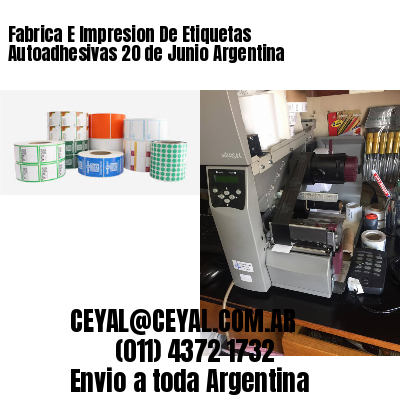 Fabrica E Impresion De Etiquetas Autoadhesivas 20 de Junio Argentina