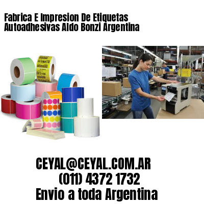 Fabrica E Impresion De Etiquetas Autoadhesivas Aldo Bonzi Argentina