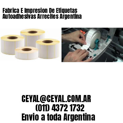 Fabrica E Impresion De Etiquetas Autoadhesivas Arrecifes Argentina