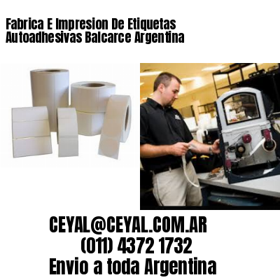 Fabrica E Impresion De Etiquetas Autoadhesivas Balcarce Argentina