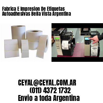 Fabrica E Impresion De Etiquetas Autoadhesivas Bella Vista Argentina