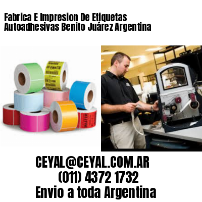 Fabrica E Impresion De Etiquetas Autoadhesivas Benito Juárez Argentina