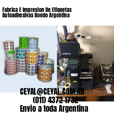 Fabrica E Impresion De Etiquetas Autoadhesivas Boedo Argentina