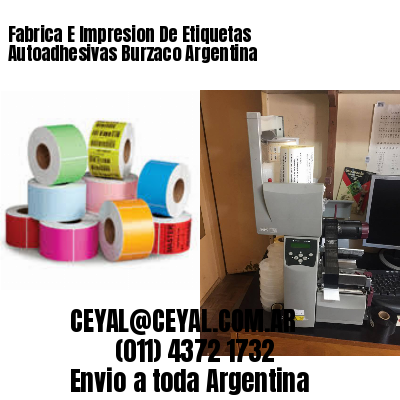 Fabrica E Impresion De Etiquetas Autoadhesivas Burzaco Argentina