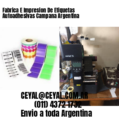 Fabrica E Impresion De Etiquetas Autoadhesivas Campana Argentina