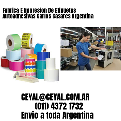 Fabrica E Impresion De Etiquetas Autoadhesivas Carlos Casares Argentina