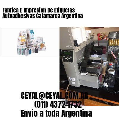 Fabrica E Impresion De Etiquetas Autoadhesivas Catamarca Argentina