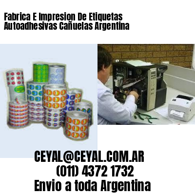 Fabrica E Impresion De Etiquetas Autoadhesivas Cañuelas Argentina