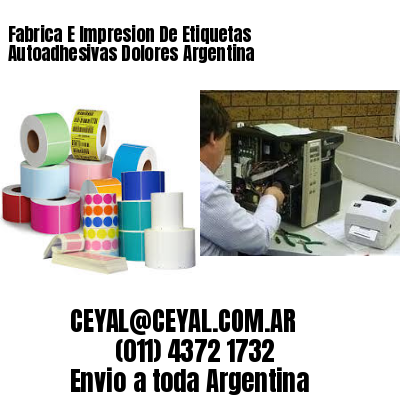 Fabrica E Impresion De Etiquetas Autoadhesivas Dolores Argentina