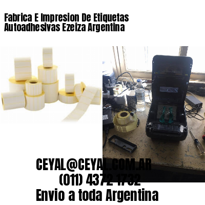 Fabrica E Impresion De Etiquetas Autoadhesivas Ezeiza Argentina