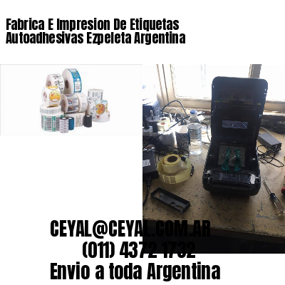 Fabrica E Impresion De Etiquetas Autoadhesivas Ezpeleta Argentina