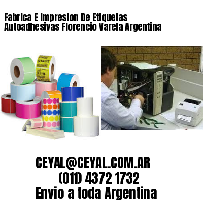 Fabrica E Impresion De Etiquetas Autoadhesivas Florencio Varela Argentina