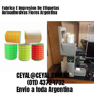 Fabrica E Impresion De Etiquetas Autoadhesivas Flores Argentina