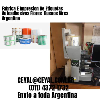 Fabrica E Impresion De Etiquetas Autoadhesivas Flores  Buenos Aires Argentina