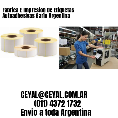 Fabrica E Impresion De Etiquetas Autoadhesivas Garín Argentina