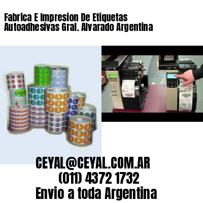Fabrica E Impresion De Etiquetas Autoadhesivas Gral. Alvarado Argentina