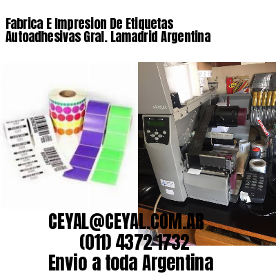 Fabrica E Impresion De Etiquetas Autoadhesivas Gral. Lamadrid Argentina