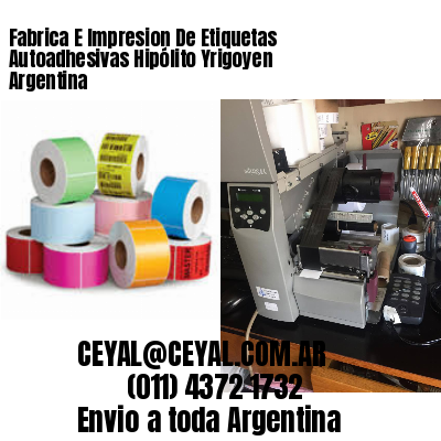 Fabrica E Impresion De Etiquetas Autoadhesivas Hipólito Yrigoyen Argentina