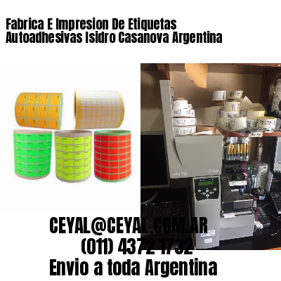 Fabrica E Impresion De Etiquetas Autoadhesivas Isidro Casanova Argentina