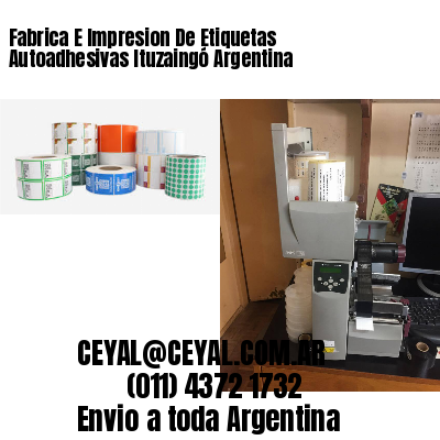 Fabrica E Impresion De Etiquetas Autoadhesivas Ituzaingó Argentina