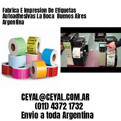 Fabrica E Impresion De Etiquetas Autoadhesivas La Boca  Buenos Aires Argentina