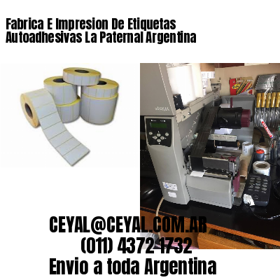 Fabrica E Impresion De Etiquetas Autoadhesivas La Paternal Argentina