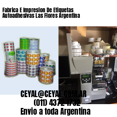 Fabrica E Impresion De Etiquetas Autoadhesivas Las Flores Argentina